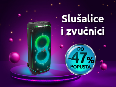Bluetooth slušalice i zvučnici