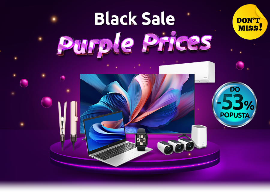 Black sale, purple prices
