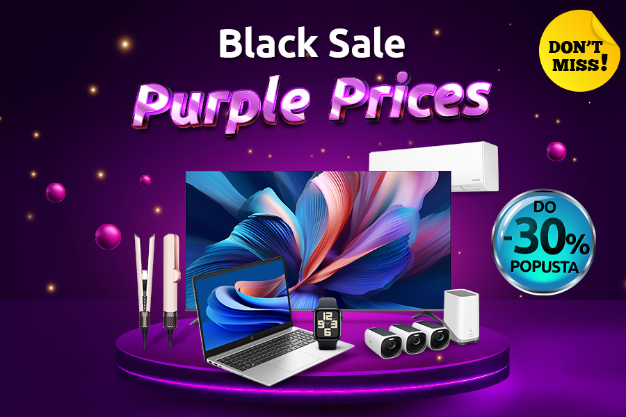 Black sale, purple prices