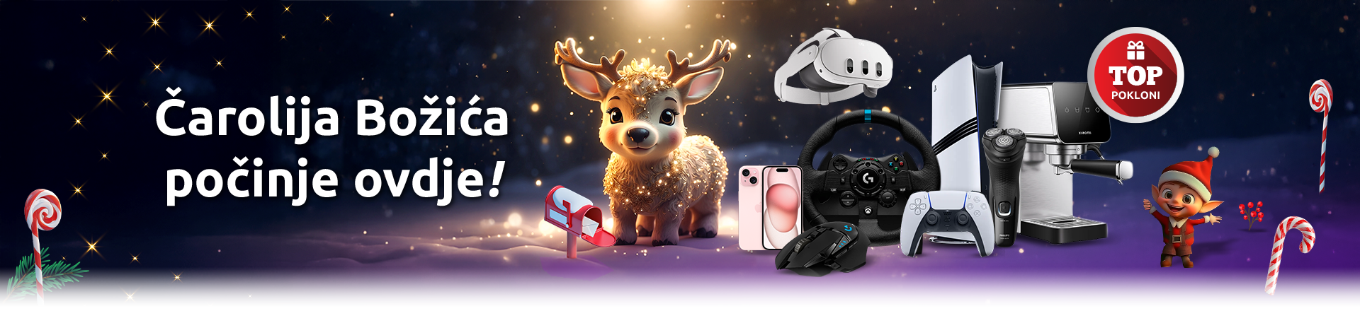 Čarolija Božića počinje ovdje!