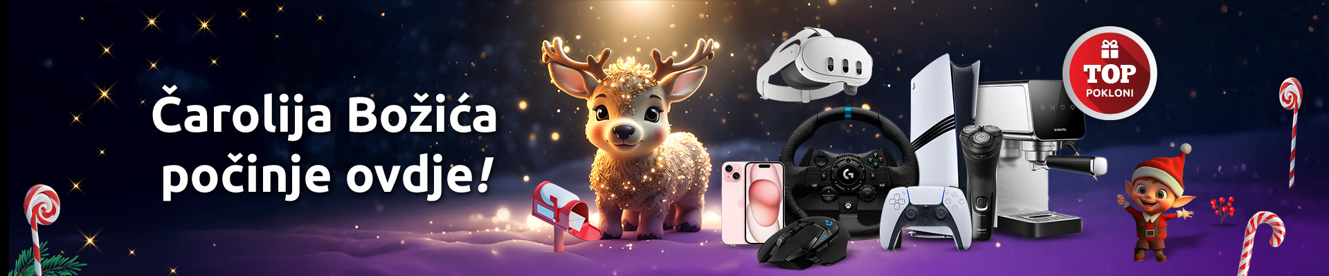 Čarolija Božića počinje ovdje!