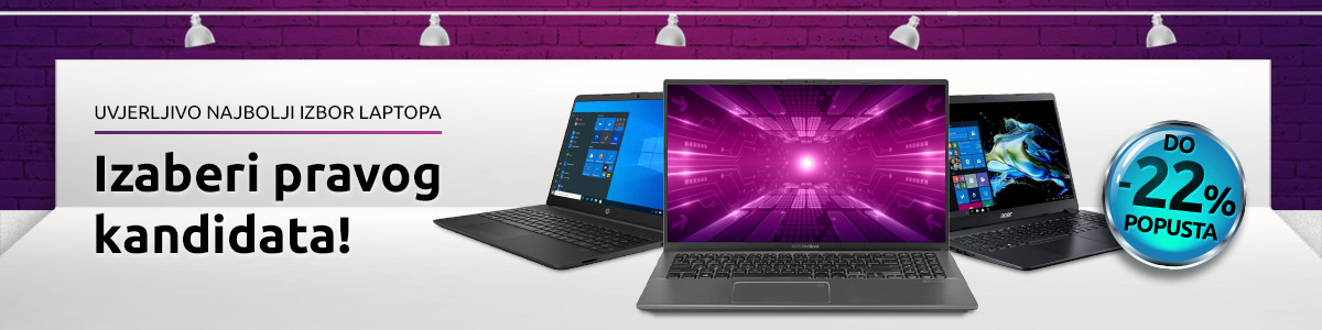 Uvjerljivo najbolja ponuda laptopa na popustu! | HGSPOT