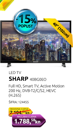 LED televizor SHARP 40BG0EO