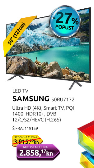 LED televizor SAMSUNG 50RU7172