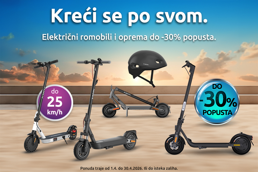 Kreći se po svom – akcija električnih romobila