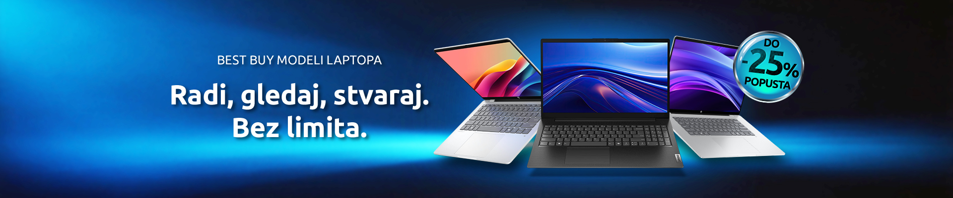 Laptop akcija s popustima do 25%