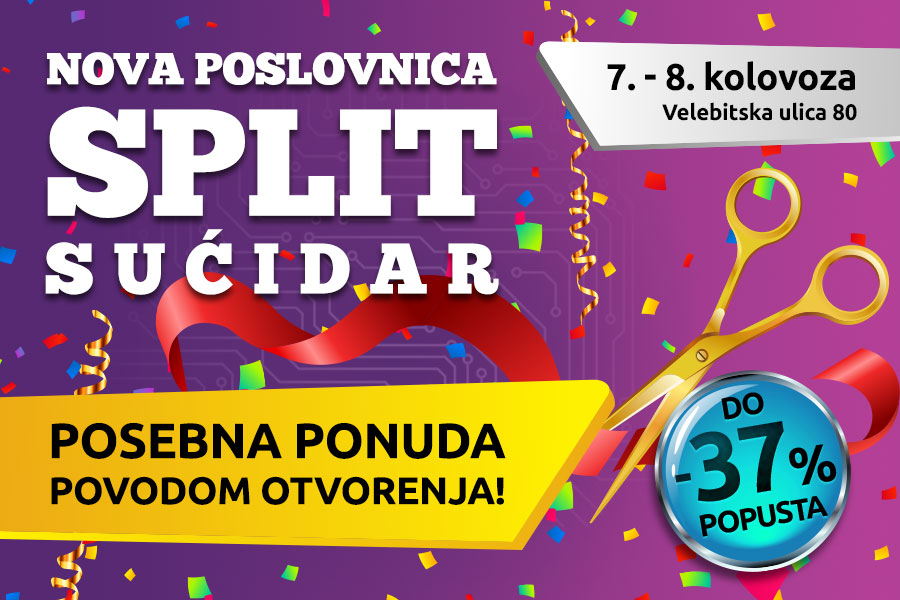 Nova HGSPOT poslovnica - Split Sućidar