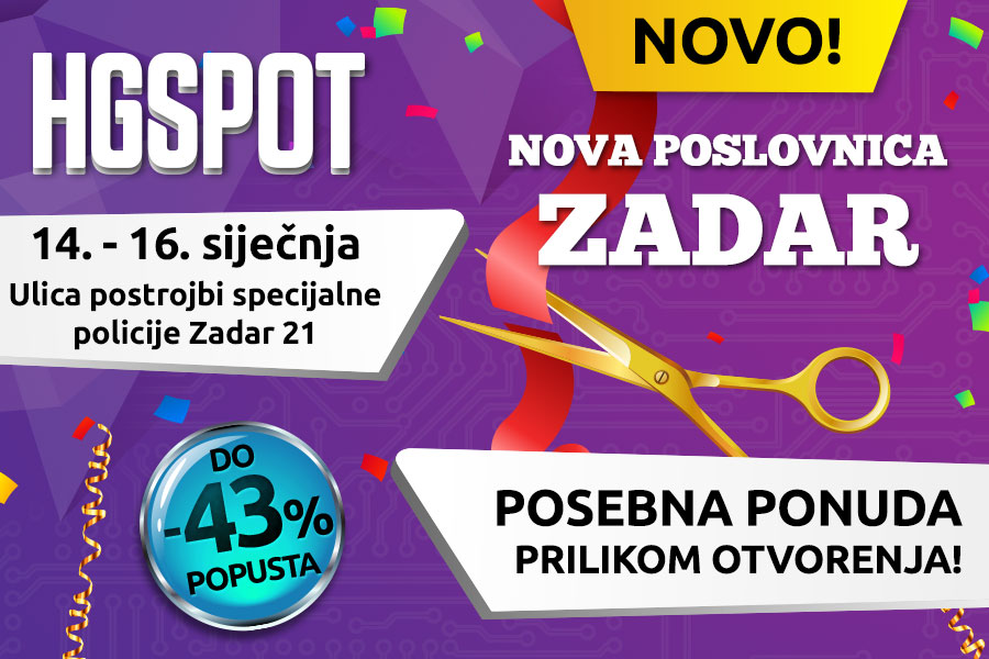 Nova HGSPOT poslovnica - Zadar | HGSPOT