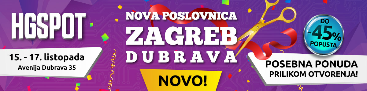 Nova HGSPOT poslovnica - Zagreb Dubrava (Av. Dubrava 35) | HGSPOT