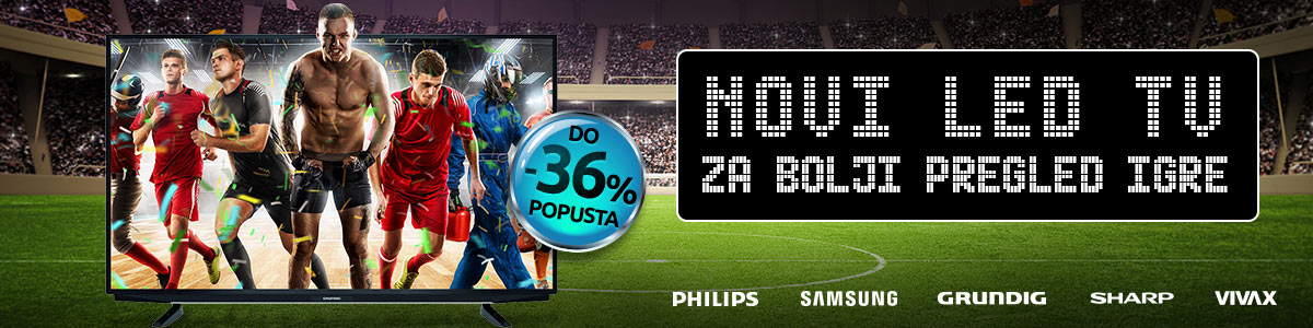 Novi LED TV za bolji pregled igre! | HGSPOT