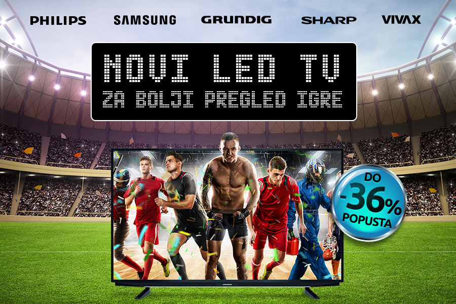 Novi LED TV za bolji pregled igre! | HGSPOT