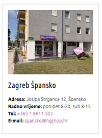 HGSPOT poslovnica - Zagreb Špansko