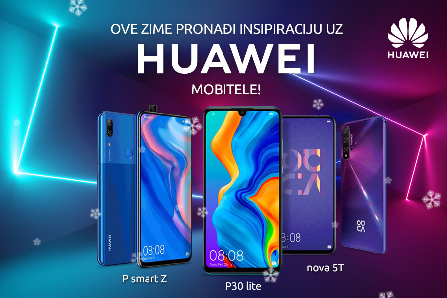 Ove zime pronađi inspiraciju uz HUAWEI mobitele!