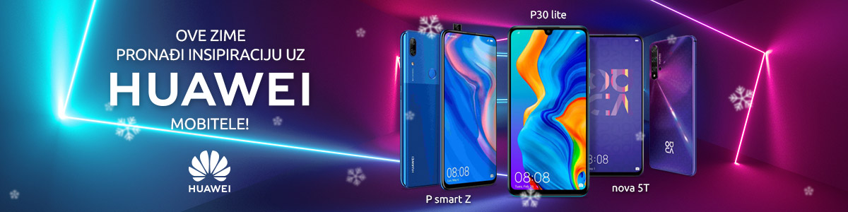 Ove zime pronađi inspiraciju uz HUAWEI mobitele!