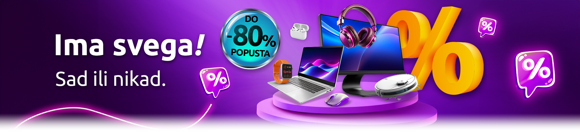 Popusti do 80% i ima svega!