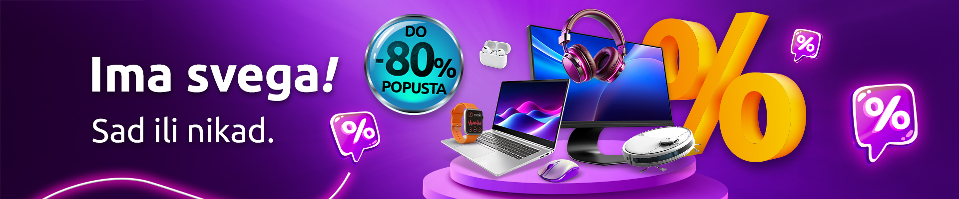 Popusti do 80% i ima svega!