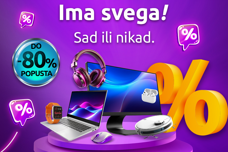 Popusti do 80% i ima svega!