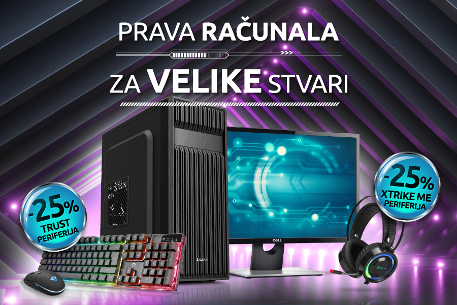Prava računala, monitori i periferija za VELIKE stvari | HGSPOT