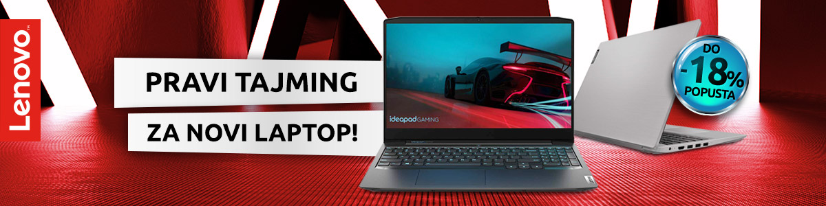 Lenovo laptopi na popustu do čak -18%! | HGSPOT