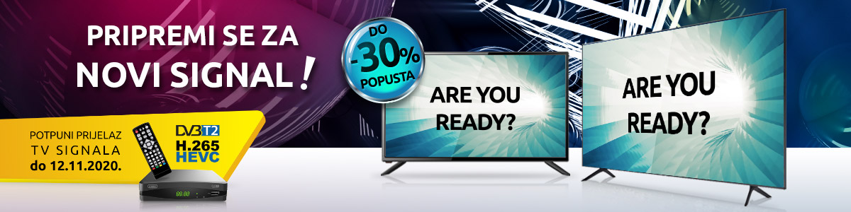 Pripremi se za novi TV signal! | HGSPOT
