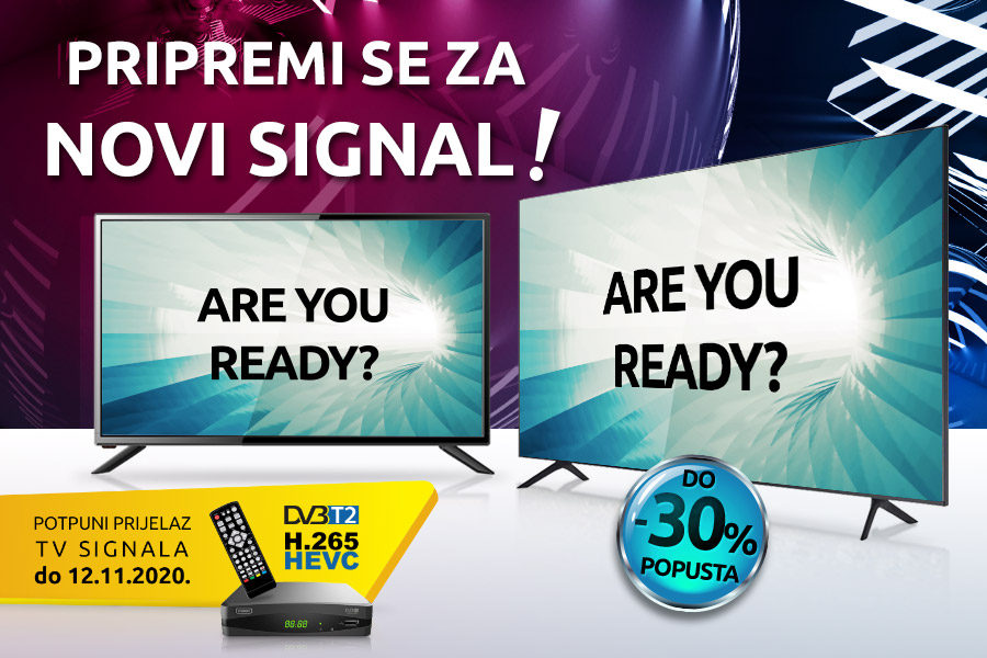 Pripremi se za novi TV signal! | HGSPOT