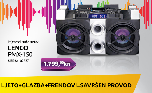 Prijenosni audio sustav LENCO PMX-150