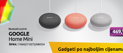 Bluetooth zvučnik GOOGLE Home Mini