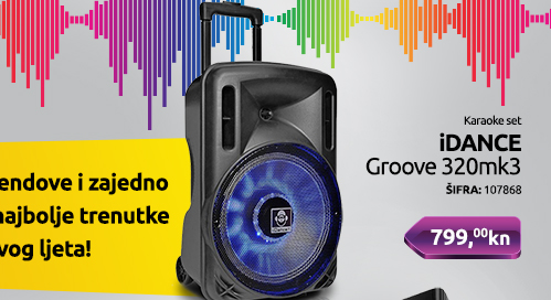 Karaoke set iDANCE Groove 320mk3
