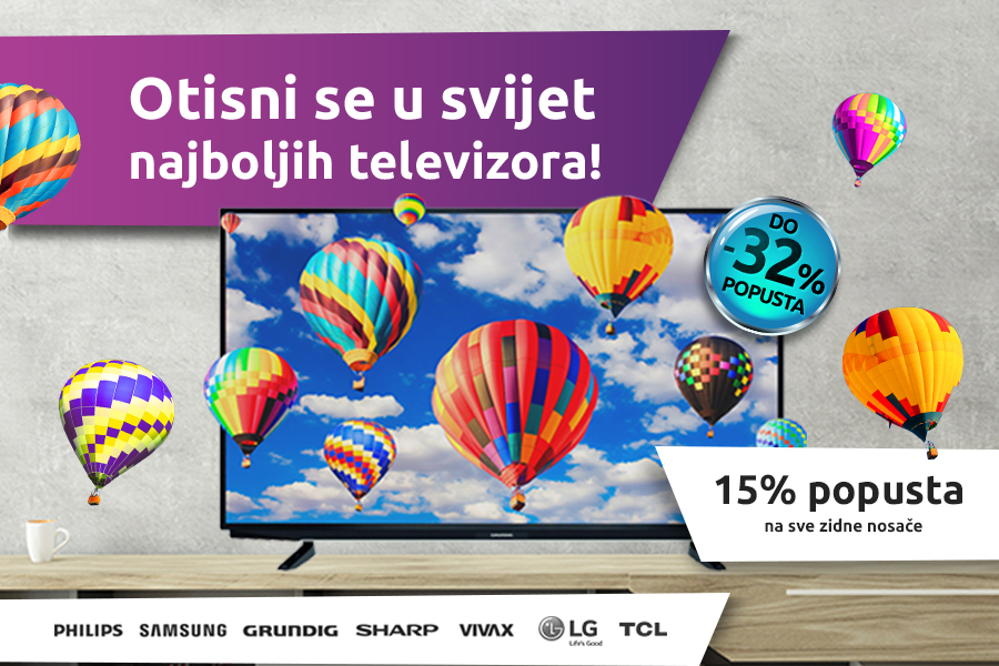 Otisni se u svijet najboljih televizora! | HGSPOT