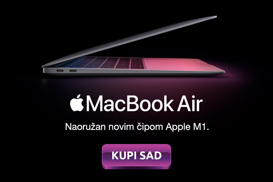 MacBook Air s novim M1 čipom.