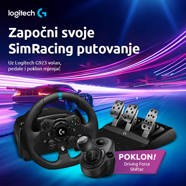 Logitech G923 + Shifter - 03/25