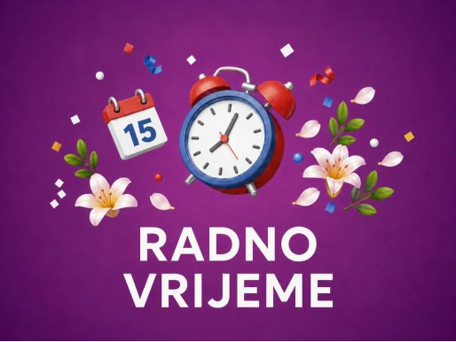 Obavijest o neradnom danu - blagdan Velika Gospa