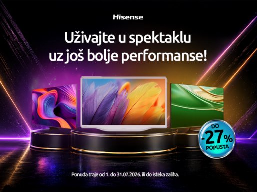 Hisense 2026.: TV revolucija