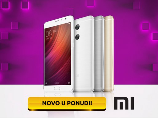 Moraš isprobati novi XIAOMI REDMI PRO smartphone!