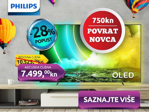 Iskoristi Philips OLED TV cashback promociju