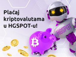 Plaćaj kriptovalutama u HGSPOT-u!