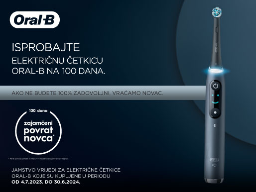 Oral-B – zajamčeni povrat novca!