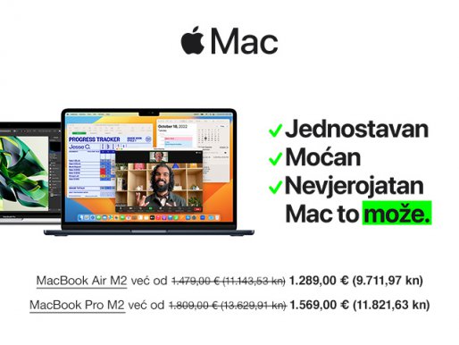 Moć, brzina i elegancija: Mac to može