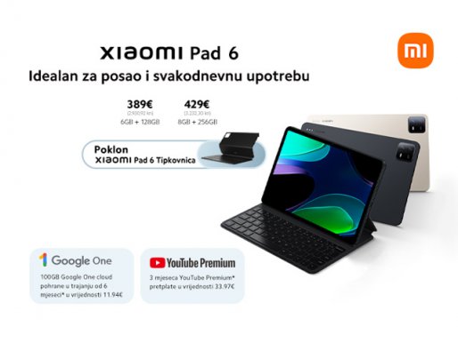 Upoznajte revolucionarni Xiaomi Pad 6!