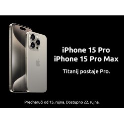 Budi prvi s iPhoneom 15!
