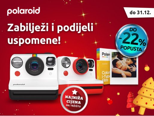 Trenutke ovog Božića zabilježi Polaroidom!