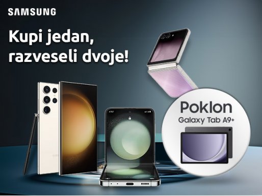 HGSPOT Ti poklanja Samsung Galaxy Tab A9+