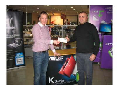 A sretni dobitnici su...