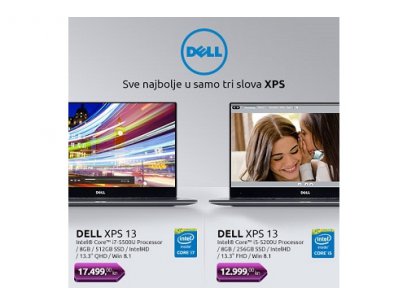 SNAŽNI DELL MODELI LAPTOPA U HGSPOT-u! i to po akcijskim cijenama ..