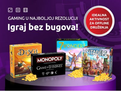 Za gaming u najboljoj rezoluciji, odaberi društvene igre!