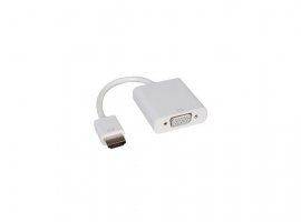  Video adapter ROLINE HDMI(m) na VGA(ž), 0.1m, bijeli