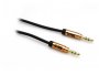 Audio kabel G&BL Pro Gold, 3.5mm (m) - 3.5mm (m), 0.7 m, crni