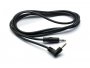 Audio kabel G&BL 6741, 3.5mm(m) na 3.5mm(m), 0.7m, 1x kutni, crni