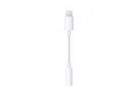 Audio adapter APPLE Lightning to 3.5 mm Headphone Jack Adapter (mmx62zm/a)