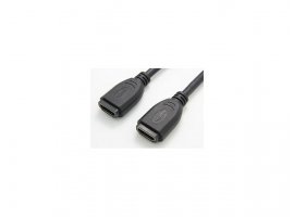 Video adapter ROLINE VALUE, adapter/kabel HDMI(ž) na HDMI(ž), 0.2m, crni